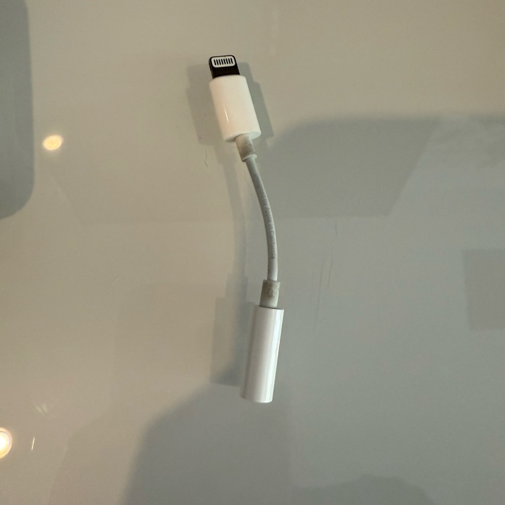 iPhone lightning bundle: new wired earbuds, headphone jack converter, and cable - Picture 3 of 4